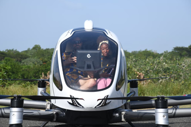 En RD buscan impactar turismo con taxi volador sin piloto
